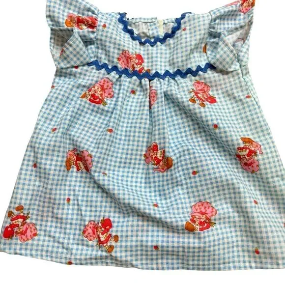 Vintage Infant Girls Strawberry Shortcake Dress Size 6-12 months